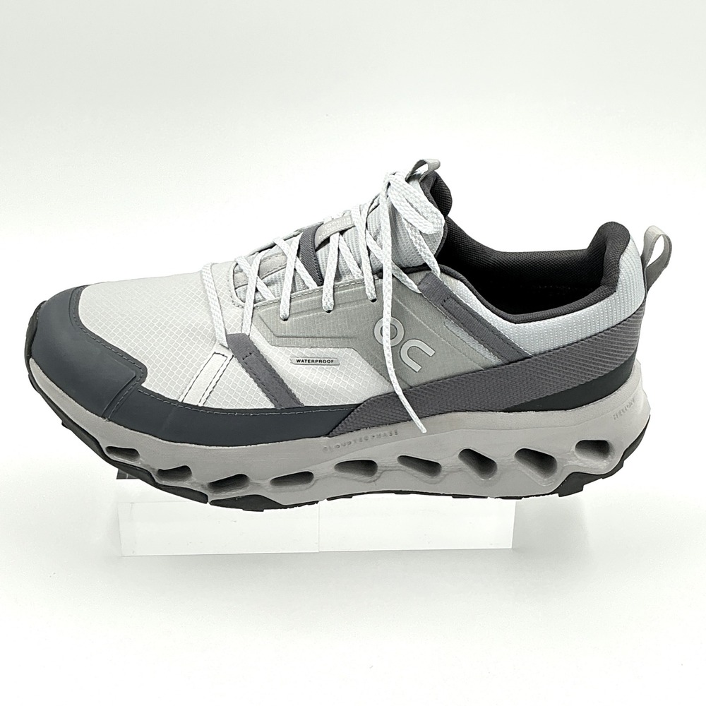 On Running Mens Size 10.5 Sneaker Grey Waterproof NEW Cloudhorizon $170 - Picture 4 of 12